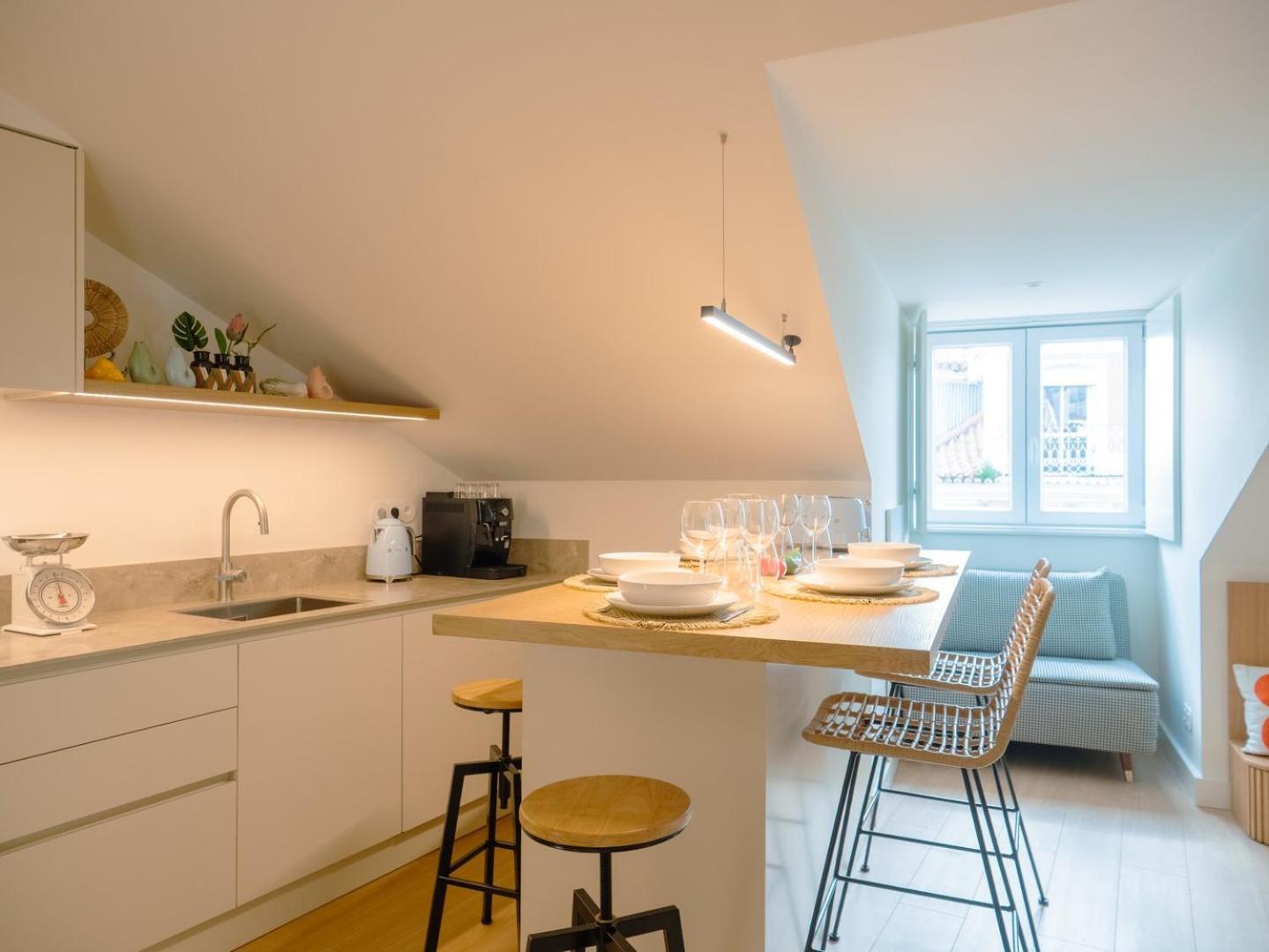 Lejlighed Chic 1br Duplex W/ac Santa Catarina | By Airnest Lisboa